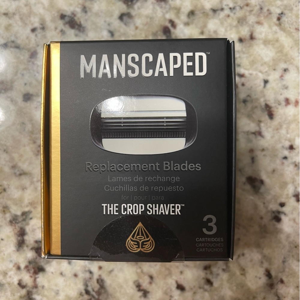 Manscaped | 3 Replacement Blades for The Crop Shaver